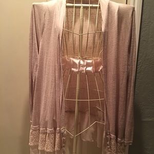 Open front cardigan